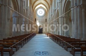 Fossanova Abbey central nave - MeusPhoto