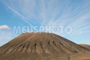 Fuerteventura hill with stripes - MeusPhoto
